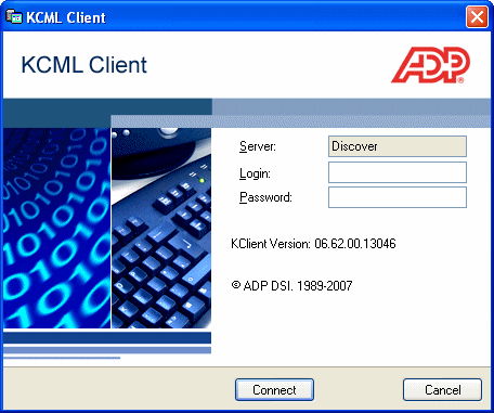 Auto-discovery login dialog