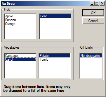 Example program