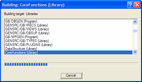 Build Dialog
