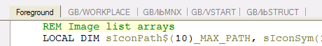 Tab pages